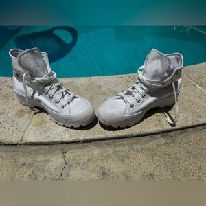 Converse White Ankle Boots